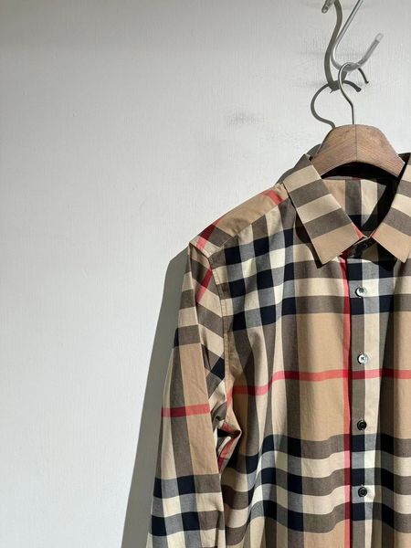 B*URBERRY  shirt Top Quality D17 20240824-2