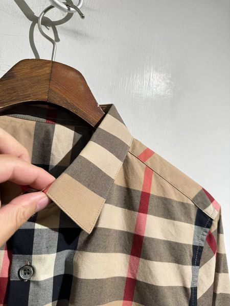 B*URBERRY  shirt Top Quality D17 20240824-2