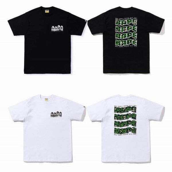 B*ape T-shirt Top Quality Qiqi 20250422-38