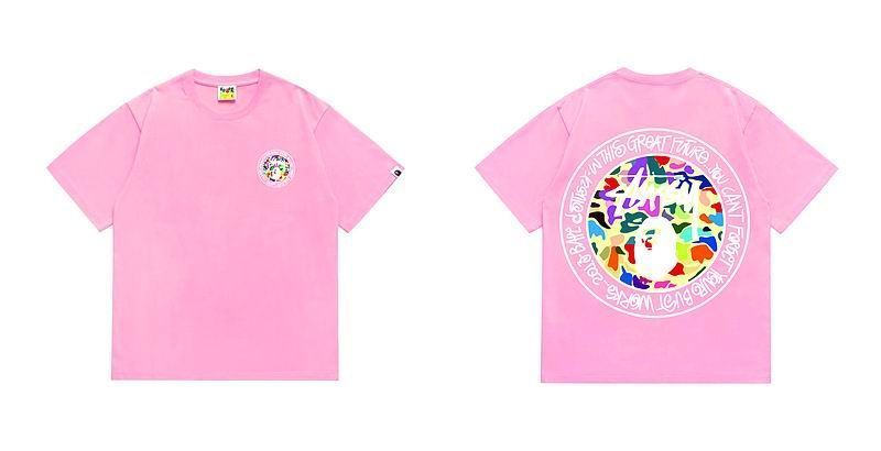 B*ape T-shirt Top Quality Qiqi 20250423-98