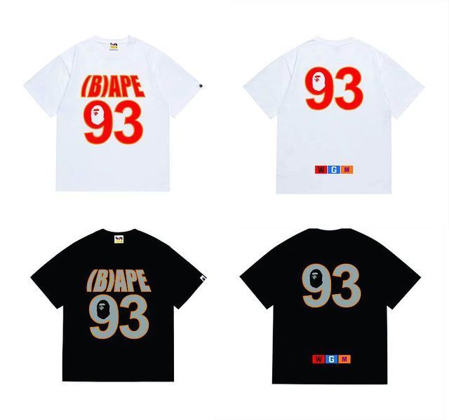 B*ape T-shirt Top Quality Qiqi 20250424-3