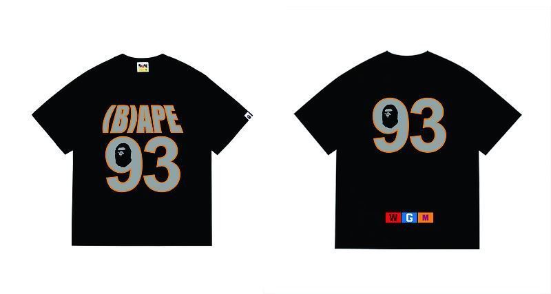 B*ape T-shirt Top Quality Qiqi 20250424-3