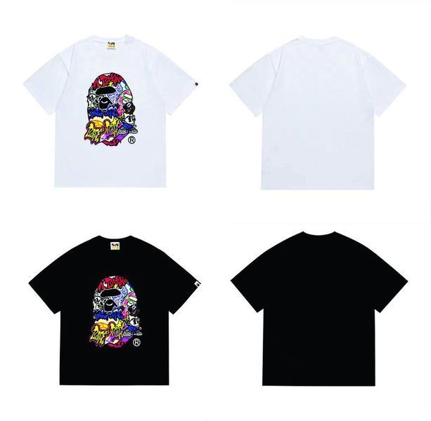 B*ape T-shirt Top Quality Qiqi 20250424-5