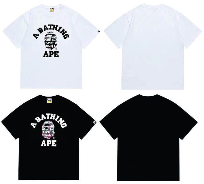 B*ape T-shirt Top Quality Qiqi 20250424-33