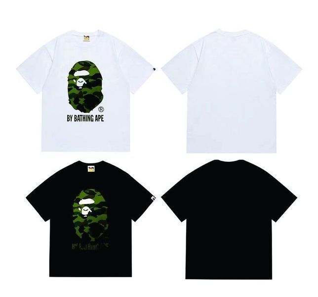 B*ape T-shirt Top Quality Qiqi 20250424-34