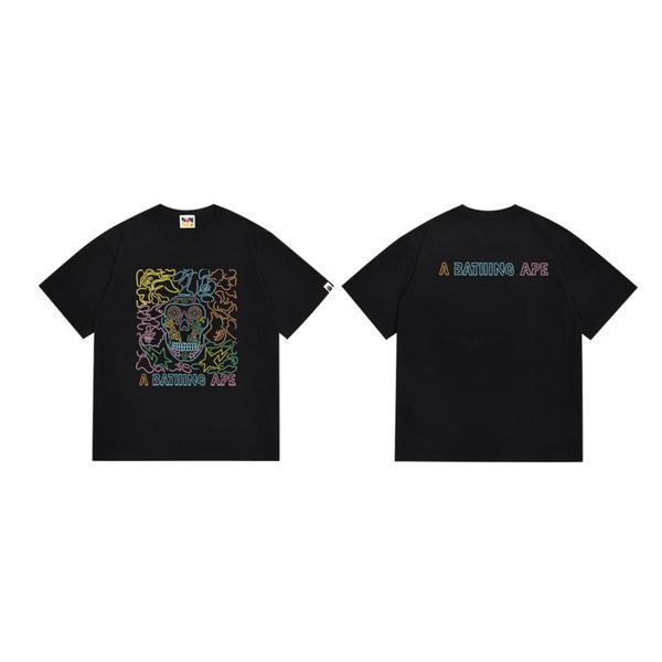 B*ape T-shirt Top Quality Qiqi 20250424-68