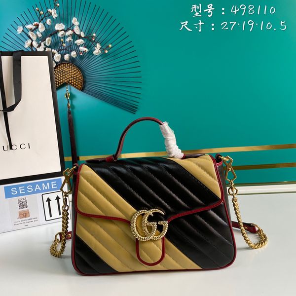 G*ucci Bag Top Quality 27*19*10.5cm