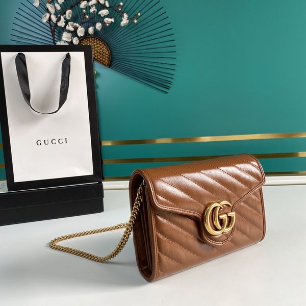 G*ucci Bag Top Quality 20*13*6cm