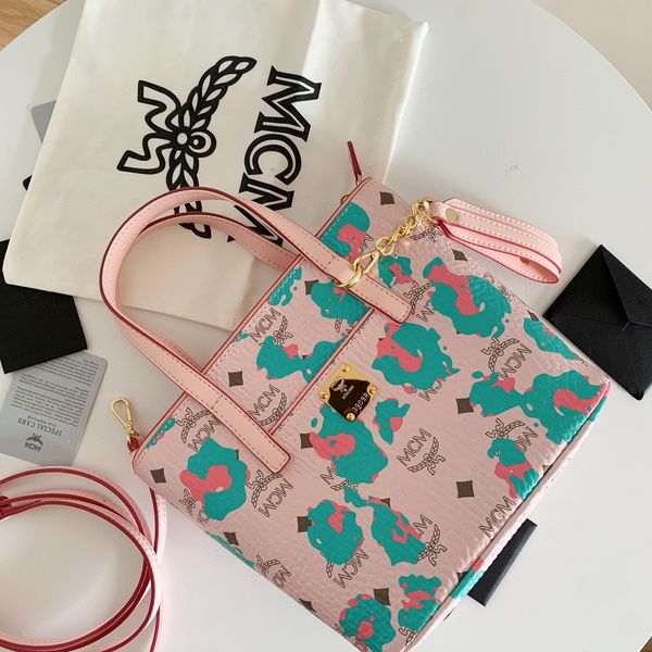 M*CM Top Bag 17*23*8cm