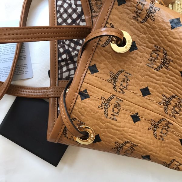 M*CM Top Bag 35*29*15cm