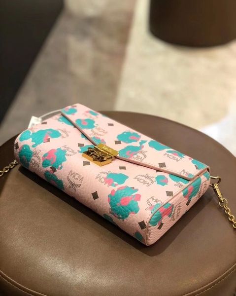 M*CM Top Bag 14*24*5cm