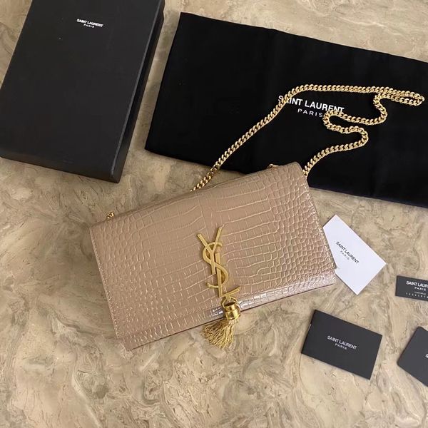 Y*SL Top Bag 24*14.5*5.5cm