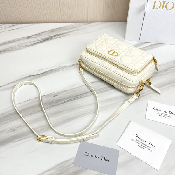 D*ior Top Bag 19*10.5*5cm