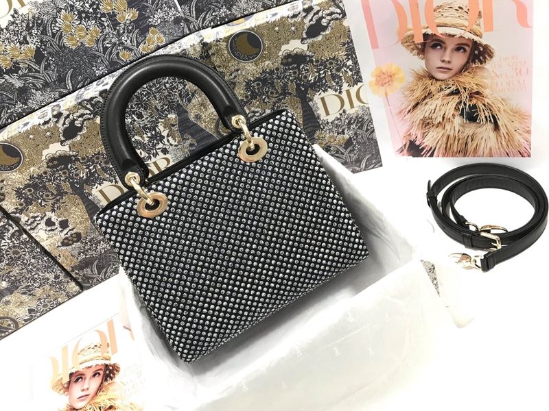 D*ior Top Bag 24*20*11cm