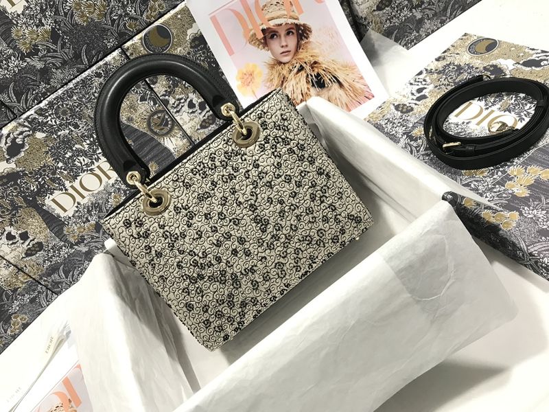 D*ior Top Bag 24*20*11cm