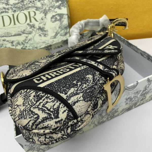 D*ior Top Bag 24*6*18cm