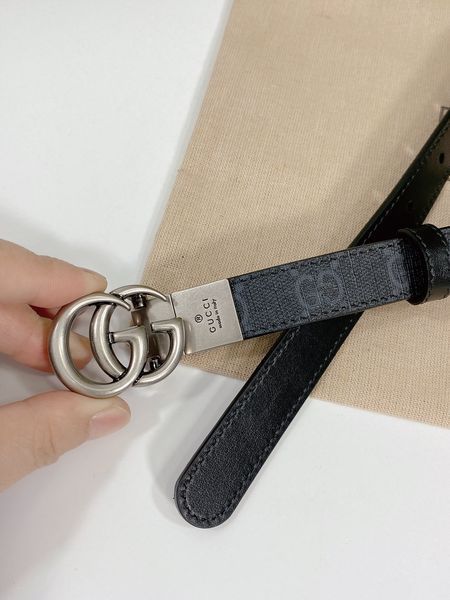 G*ucci Belts Top Version 2.0cm