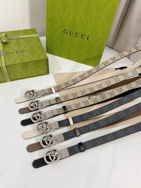 G*ucci Belts Top Version 2.0cm
