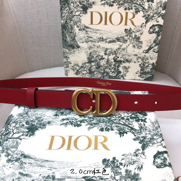 D*ior Belts Top Quality 20mm