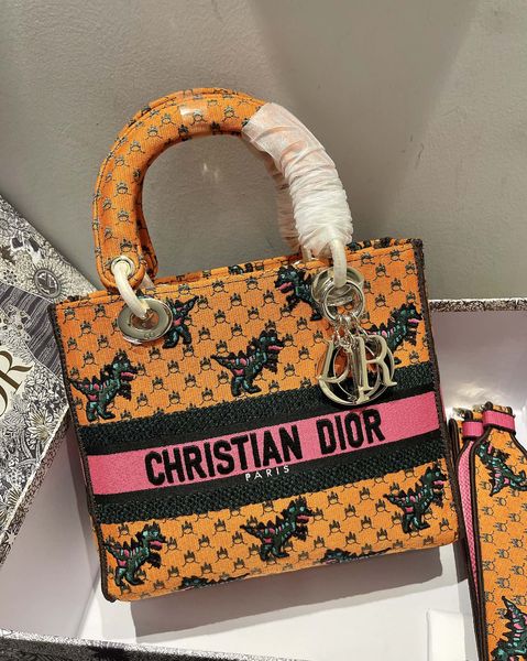 D*ior Top Bag 24*20*11cm