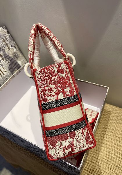 D*ior Top Bag 24*20*11cm