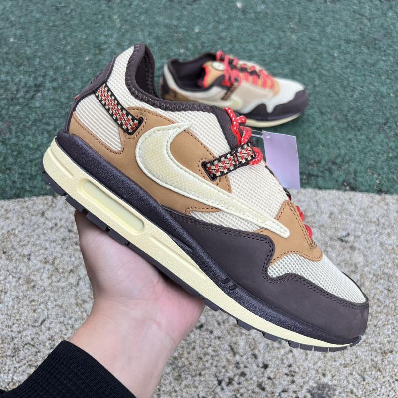 Travis Scott x  Nike Air Max 1 "baroque brown"
